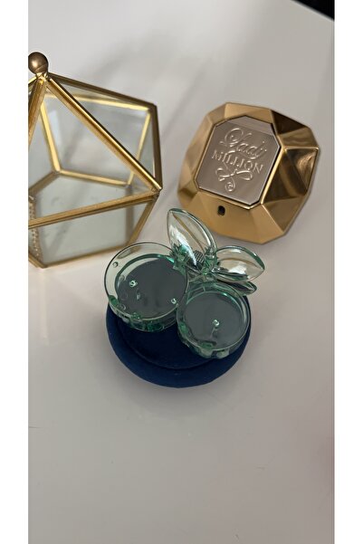 SU PERİSİ TAKI BİJUTERİ Water Green Cherry Clip Clasp