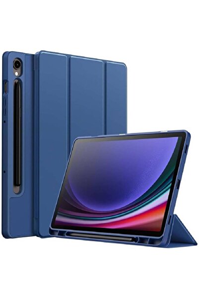 HYX Protective Silicone Tablet Cover for Samsung Galaxy Tab S10 FE / S10 Lite / S9 FE (Blue)