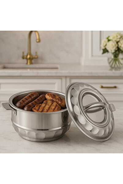 Arian Stainless steel thermal casserole 4.3 L – keeps food hot or cold