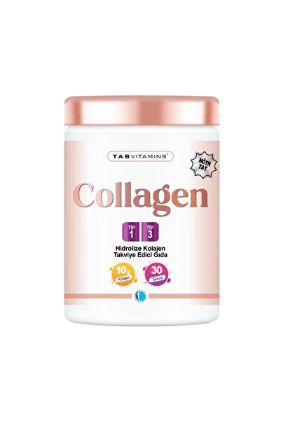 Tab İlaç Tab Vitamins Hidrolize Kolajen Tip I-Tip III İçeren Takviye Edici Gı...