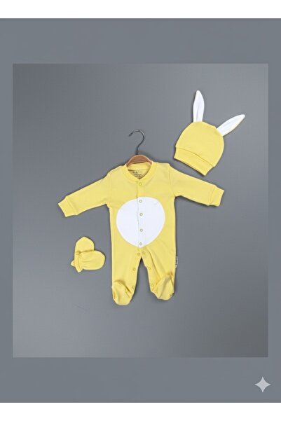 Baby Pattini 3 Lü Tavşan Tulum