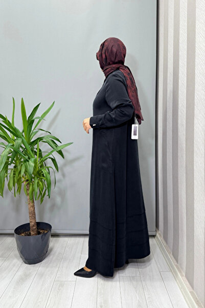 MISS DALIDA Cupro Silk Dress Black T26K-4024