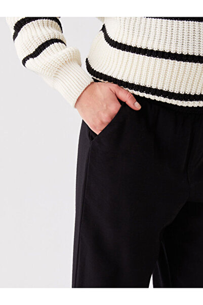 LC Waikiki Straight Wide Leg Maternity Pants with Elastic Waist