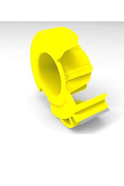 DDTREND KOLİ BANDI KESME APARATI BANT KESİCİ SARI RENK YENİ TASARIM KOLAY KUL...