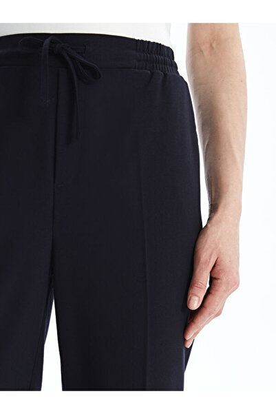 LC Waikiki Women's Elastic Waist Straight Trousers