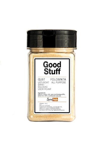 Spicehub Mix Good Stuff, condiment 100% pentru burgeri, tacos, legume coapte si pui crocant, 100g