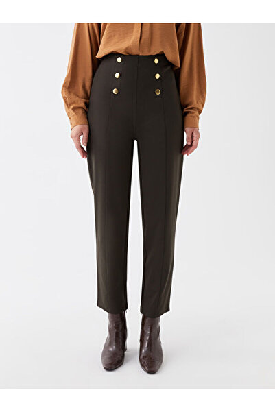 LC Waikiki Women's Slim Fit Straight Trousers