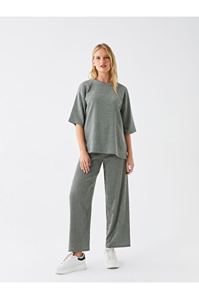 LC Waikiki Slim Fit Women's Trousers with Elastic Waist