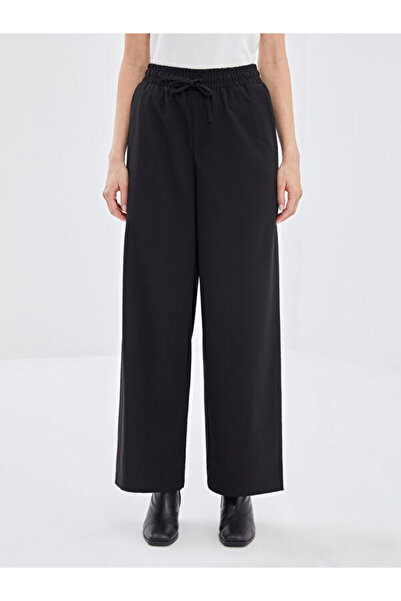 LC Waikiki Elastic Waist Striped Women's Trousers