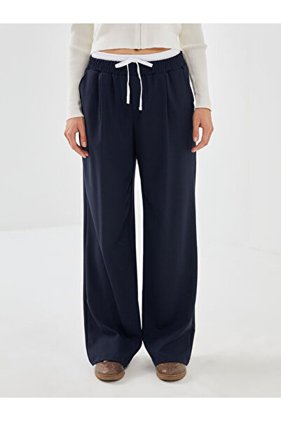 LC Waikiki Women's Trousers with Elastic Waist