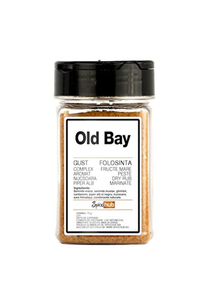 Spicehub Mix Old Bay, condiment 100% pentru pește, creveți și fructe de mare, 95g