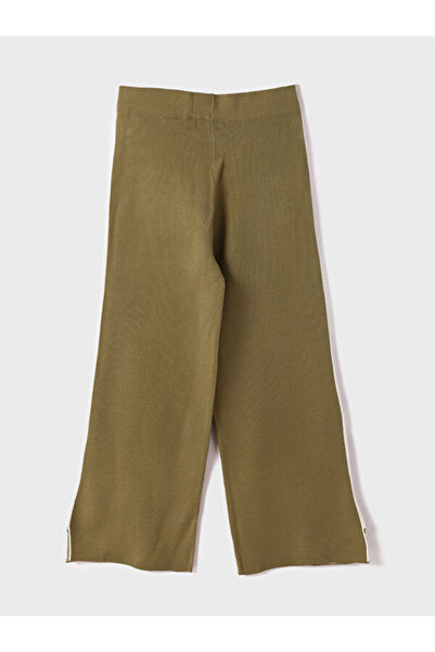 LC Waikiki Women's Elastic Waist Slim Fit Plain Knitwear Trousers