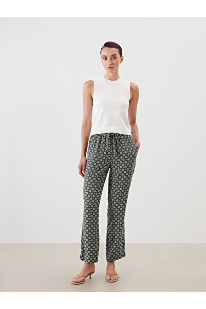 LC Waikiki Carrot Cut Women's Trousers with Elastic Waist