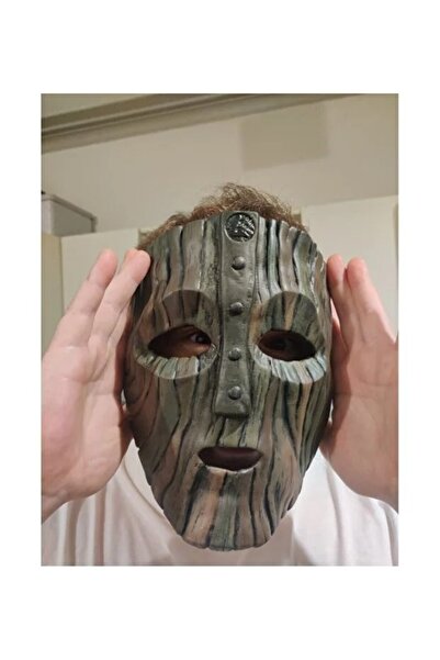 FOLİNZA Maske Filmi The Mask Maske Jim Carrey Maskesi Giyilebilir