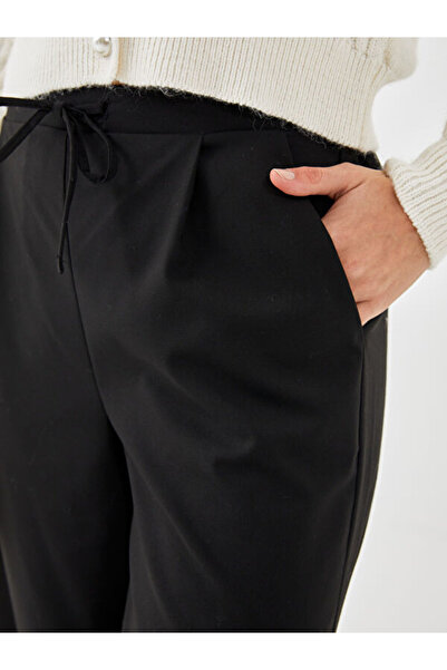 LC Waikiki Elastic Waist Loose Fit Women's Trousers