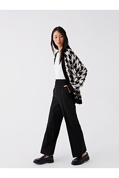 LC Waikiki Standard Fit Straight Wide Leg Women's Trousers