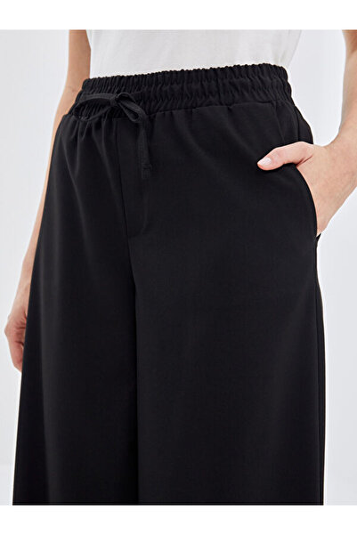 LC Waikiki Elastic Waist Striped Women's Trousers