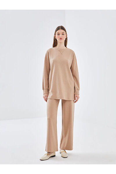 LC Waikiki Широки дамски панталони с ластик на талията