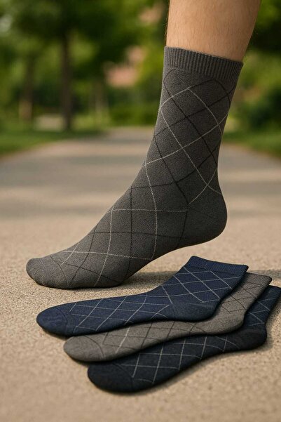 Tenra Scented Men's Socks 5 Pieces Advantageous Package Cotton Mixed Colors