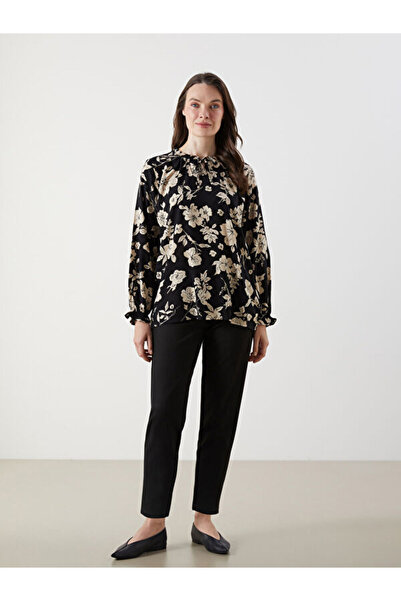 LC Waikiki Beli Lastikli Havuç Kesim Kadın Pantolon