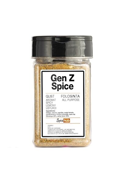 Spicehub Mix Gen Z Spice, condiment 100% pentru legume, carne și rețete urban...