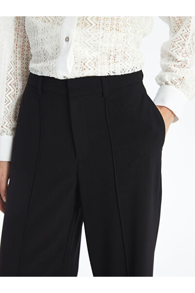 LC Waikiki Standard Fit Straight Wide Leg Women's Trousers