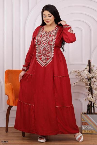 Generies عباية قطن مصنوعه من خامة القطن الطبعيه الخفيفه بحزام من الوسط يضيف ل...