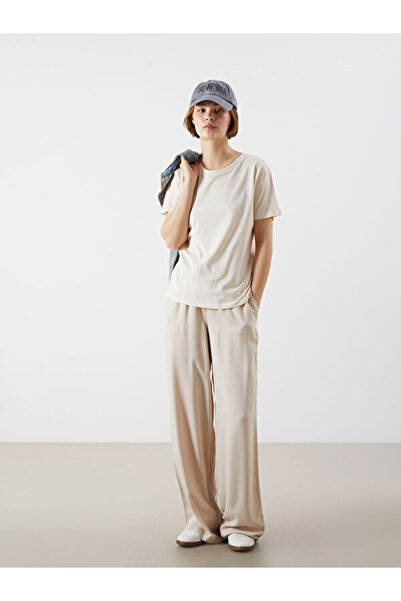 LC Waikiki Women's Trousers with Elastic Waist