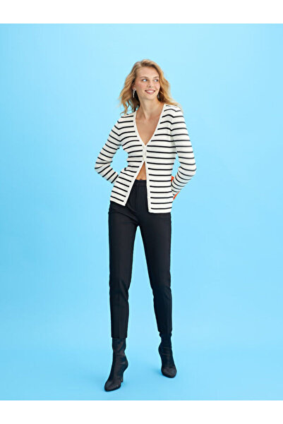 LC Waikiki Γυναικείο ίσιο παντελόνι με στενή εφαρμογή