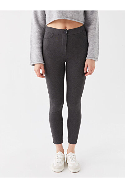 LC Waikiki Extra Tight Fit Straight Interlock Women's Trousers