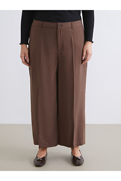 LC Waikiki Modal Blend Women's Pleated Trousers