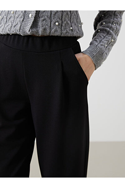 LC Waikiki Elastic Waist Loose Fit Women's Trousers