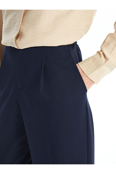 LC Waikiki Carrot Cut Women's Trousers with Elastic Waist