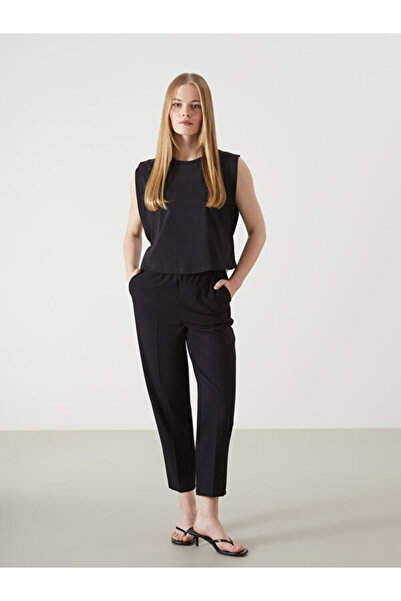LC Waikiki Women's Trousers with Elastic Waist
