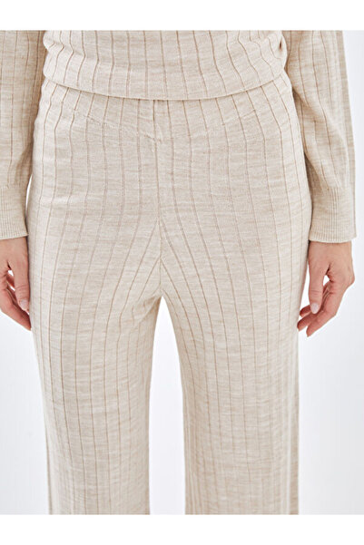 LC Waikiki Women's Knitwear Trousers with Elastic Waist