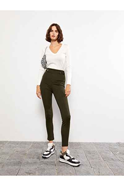 LC Waikiki Women's Slim Fit Straight Trousers