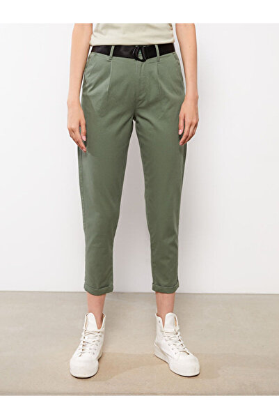 LC Waikiki Standard Fit Straight Gabardine Women's Trousers