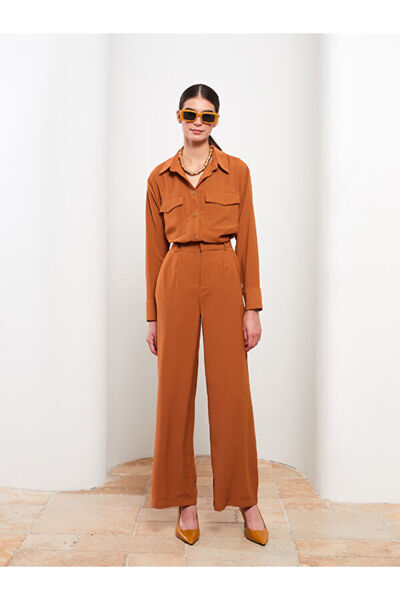 LC Waikiki Women's Comfortable Fit Straight Trousers