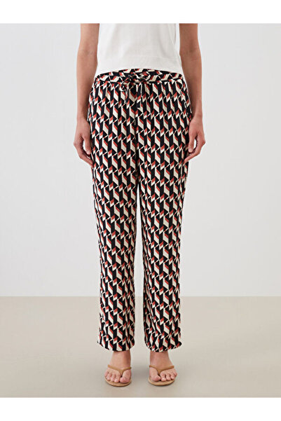 LC Waikiki Carrot Cut Women's Trousers with Elastic Waist