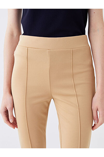 LC Waikiki Slim Fit Women's Trousers with Elastic Waist