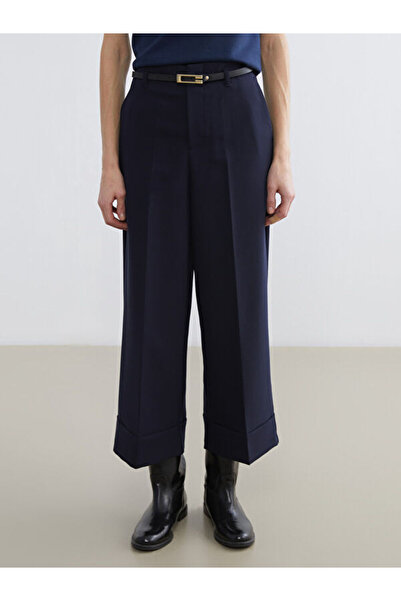 LC Waikiki Women's Standard Fit Pants with Waist Belt