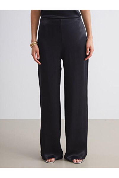 LC Waikiki Loose Fit Satin Women's Trousers