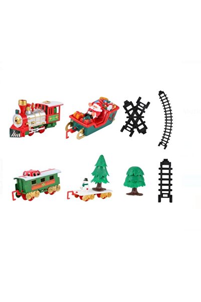 OEM Electric Train with Christmas Music - 22pcs
