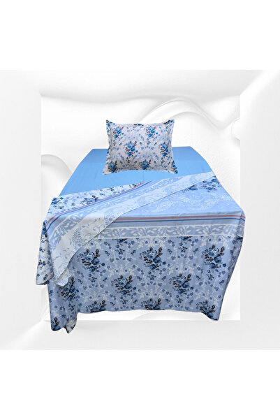 GÜLLÜCE HOME T.Kişilik%100 Cotton(160X225 Duvet Cover) Fitted Sheet 100X200X3...