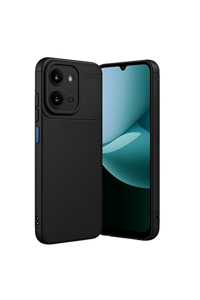 Xiaomi Redmi 15C Kılıf Focus Carbon Silikon Kapak