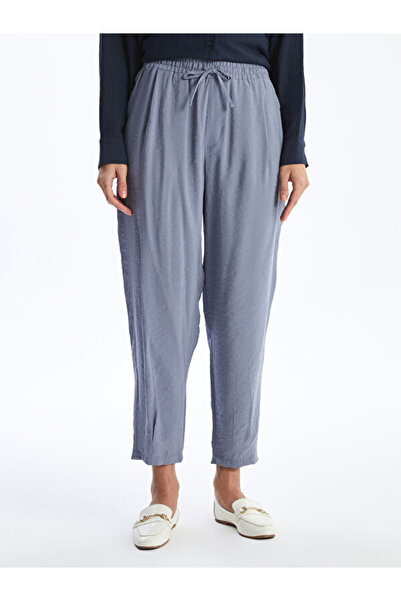 LC Waikiki Women's Elastic Waist Straight Trousers