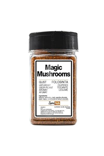 Spicehub Mix Magic Mushrooms, condiment 100% pentru risotto, paste și sosuri aromate, 90g