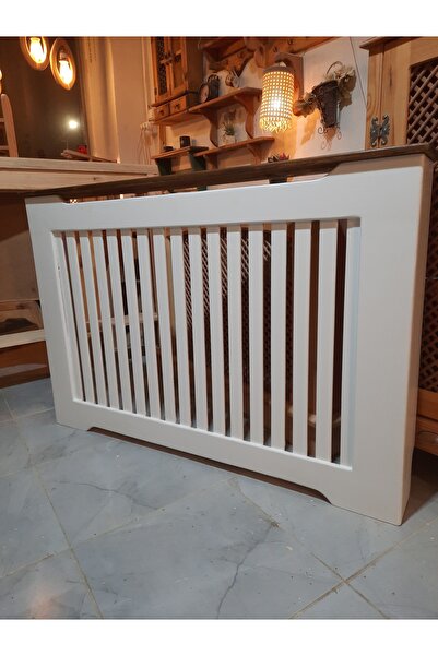 handwood Ahşap Petek Önü Kapama Dresuar Koyu Ceviz Beyaz 96cm iç ölçü