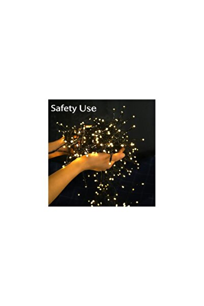 Aca Solar String Lights 30 Meters, 300 LEDs, Linear, Warm White