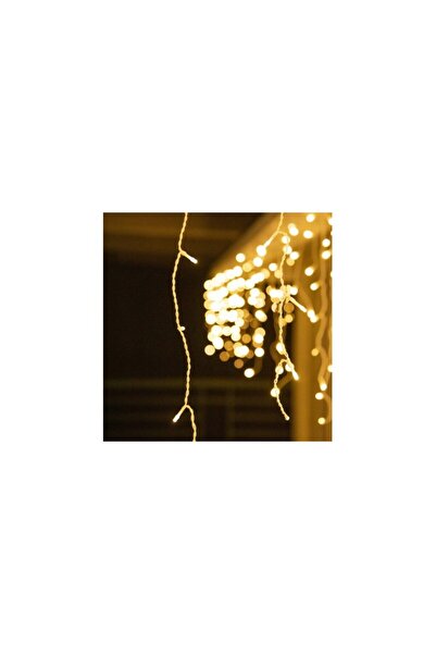 Aca Icicle Lights 200 LED, 10 m, Flash, Interconnectable, Warm White